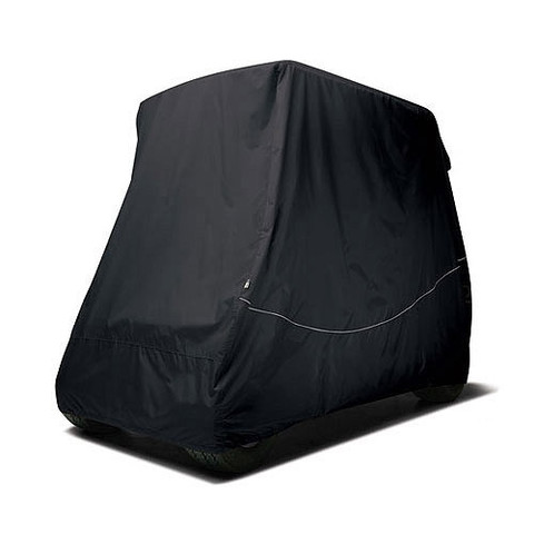 Black Golf Cart Storage Cover - For Standard Top Carts