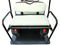 Club Car DS Golf Cart Rear Seat Kit (1982 - 2013 models) - WHITE