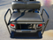 Club Car Precedent Golf Cart Rear Seat Kit w/ Cargo Bed & Free Grab Bar - BLACK