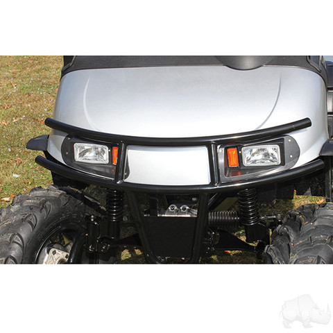  EZGO RXV Golf Cart Brush Guard - Black Steel