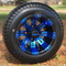 10" VEGAS Wheels and 205/50-10" DOT Street Tires Combo - Set of 4 (CHOOSE YOUR COLOR!)