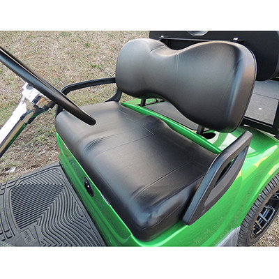 Yamaha Drive / G29 Black Vinyl Golf Cart Seat Cover Set