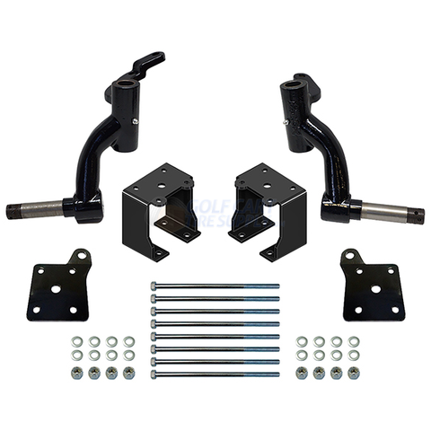 RHOX 6" EZGO TXT Spindle Golf Cart Lift Kit (Fits ELECTRIC 2001.5 & Up, GAS 2019+ w/ EX1 Motor)