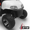 5" EZGO RXV GTW Drop Axle Golf Cart Lift Kit 2008+ (Electric)