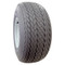 RHOX 18x8.5-8" Gray Non-Marking Golf Cart Tires and 8" White Steel Wheels Combo