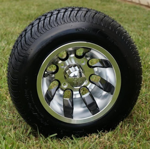 10" Revolver Wheel and Low Profile DOT Tire combo