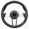 EZGO 13" Aviator-4 Carbon Fiber Steering Wheel w/ Aluminum Spokes