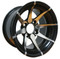 12" KRAKEN Wheel and Low Profile DOT Tires Combo
