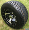 STI HD8 10" Black/Machined Wheels and GTX Slasher DOT Tires Combo