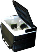 EZ-GO Golf Cart Cooler - 9qt Black Igloo Cooler (Fits Twelve 12oz Cans). This is the mount for Yamaha and Club Car DS carts