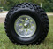 10" SILVER BULLET Wheels and 22" All Terrain Tires Combo