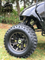 12" BLACKJACK Metallic Bronze wheels and 23" All terrain tires combo