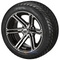 12" TERMINATOR Wheels and 215/40-10 DOT Tires combo