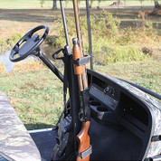Golf Cart Gun Rack - Universal Fit (EZGO, Club Car,  Yamaha, & more)