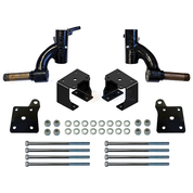 3" EZGO TXT RHOX Drop Spindle Golf Cart Lift Kit (Electric 2001.5+, Gas 2019+ with EX1 Motor)