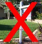 Real Estate Sign Post Removal