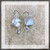 #5A. Silver Leaves Earrings   $45
Niobium, Swarovski Crystal, Gold Overlay Ear Wires
1 1/4" L x 1/2" W  