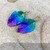 11A. Purple Elm Earrings: $65
Niobium
Sterling Silver ear wires
 1.75 x .75" w
