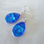 WATER FUSED GLASS EARRINGS SET IN SILVER
HANDMADE IN THE USA