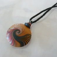 SWIRL STONE STUDIO Small Fire Takara Pendant