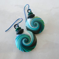 SWIRL STONE STUDIO Jade Takara Earrings