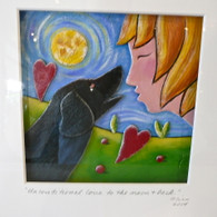 JILL FLINN  Unconditional Love from the Moon and Back (Black Dog)