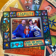MACONE STUDIO FAMILY LOVE WOOD PICTURE FRAME