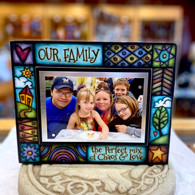 MACONE STUDIO FAMILY PERFECT MIX OF LOVE WOOD PICTURE FRAME