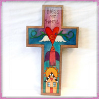 SINCERELY STICKS BLESSINGS HANGING CROSS