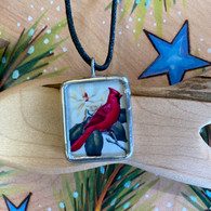 ALYSSE HENNESSEY Cardinal Necklace