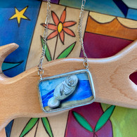 ALYSSE HENNESSEY Manatee & Baby Necklace