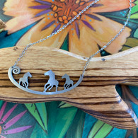 CLOSE TO YOUR ❤️ Wild Horses Living Free Necklace