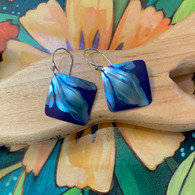HOLLY YASHI Desert Blue Painter Earrings