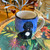 Hand-thrown Black Portuguese Water Dog with White Bib Ceramic Dog
Handmade in the USA