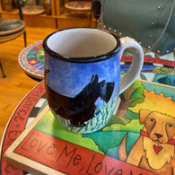 Black Scottie Ceramic Mug
Handmade in the USA