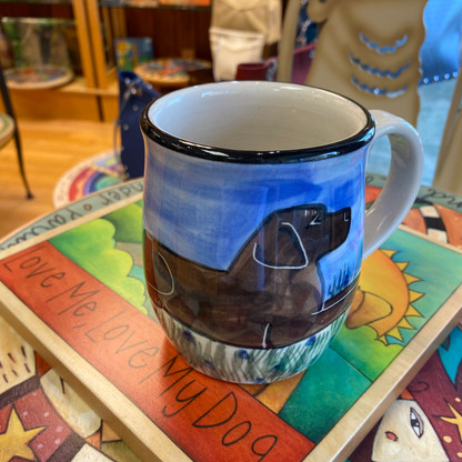 Chocolate Lab Ceramic Mug
Handmade in the USA