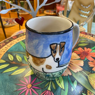 Jack Russell Terrier Dog Ceramic Mug
Handmade in the USA