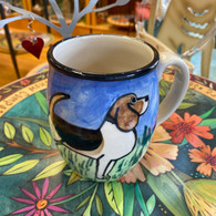 Beagle Handcrafted ceramic mug handmade in the USA