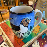 Beagle Handcrafted ceramic mug handmade in the USA