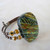 Autumn Gold Fused Glass Cuff
Handmade in the USA