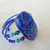Water Blue Fused Glass Non-Twist Cuff
on Memory Wire. Handmade in the USA