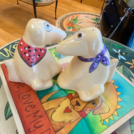 Yellow Lab Rescues Salt & Pepper
Handcrafted ceramic set handmade in the USA