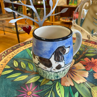 Springer Spaniel Ceramic Mug Handmade in the USA