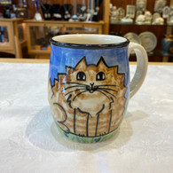CERAMIC ANIMAL DESIGNS Orange Cat Mug