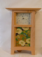 SCHLABAUGH & SONS Contemporary Pendulum Tile Clock