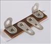 Terminal Strip,2lugs,0gnd,1 1/16-package of 5 (Item: TS2-A)