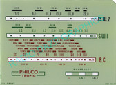 Philco B310B (Philco Tropic) Dial (Item: DG-308)