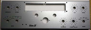 Example of refinished Tentec Triton IV Faceplate