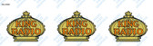 King Radio Decal (Item: DCL-KING1)
