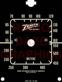Zenith Model 6D516 Dial (Item: DS-A680)